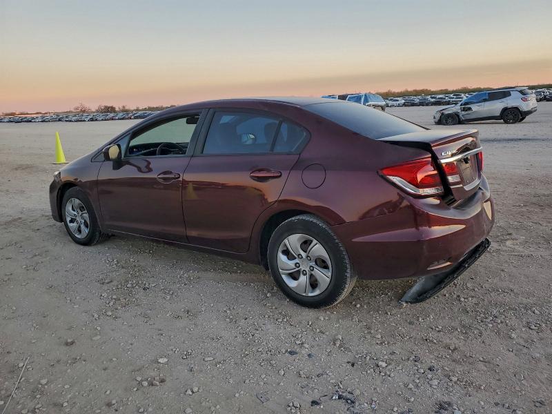 Photo 2 from auction – 2015 HONDA CIVIC LX with VIN 19XFB2F53FE001646