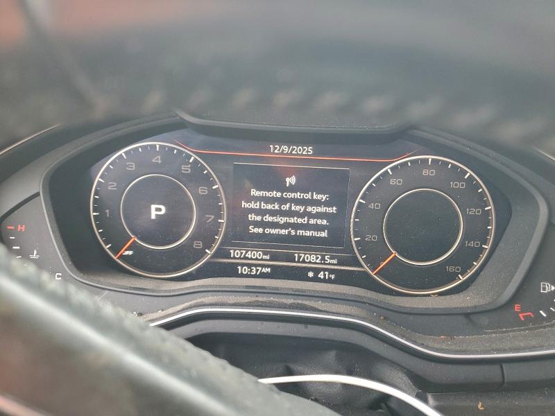 Photo 9 from auction – 2017 AUDI A4 PREMIUM with VIN WAUENAF44HN050256