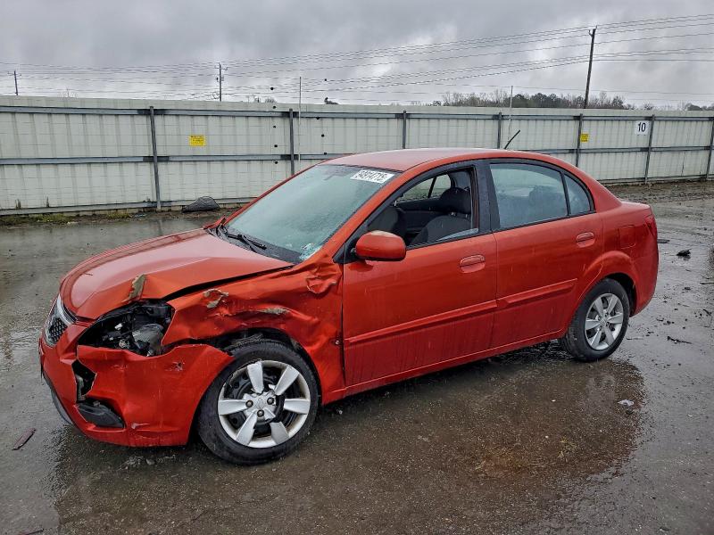 KIA RIO BASE 2011 with VIN KNADH4A35B6948420 - Photo from auction