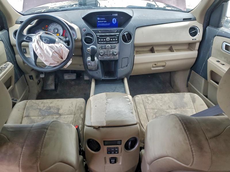 Photo 8 from auction – 2014 HONDA PILOT LX with VIN 5FNYF4H27EB016512