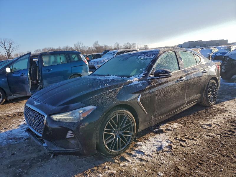 Photo 1 from auction – 2019 GENESIS G70 ELITE with VIN KMTG34LAXKU035238