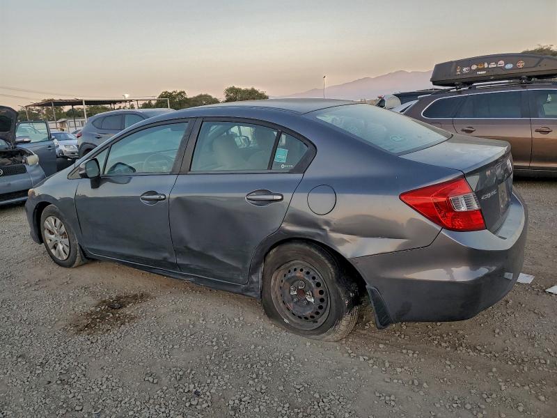Photo 2 from auction – 2012 HONDA CIVIC LX with VIN 19XFB2F57CE389024