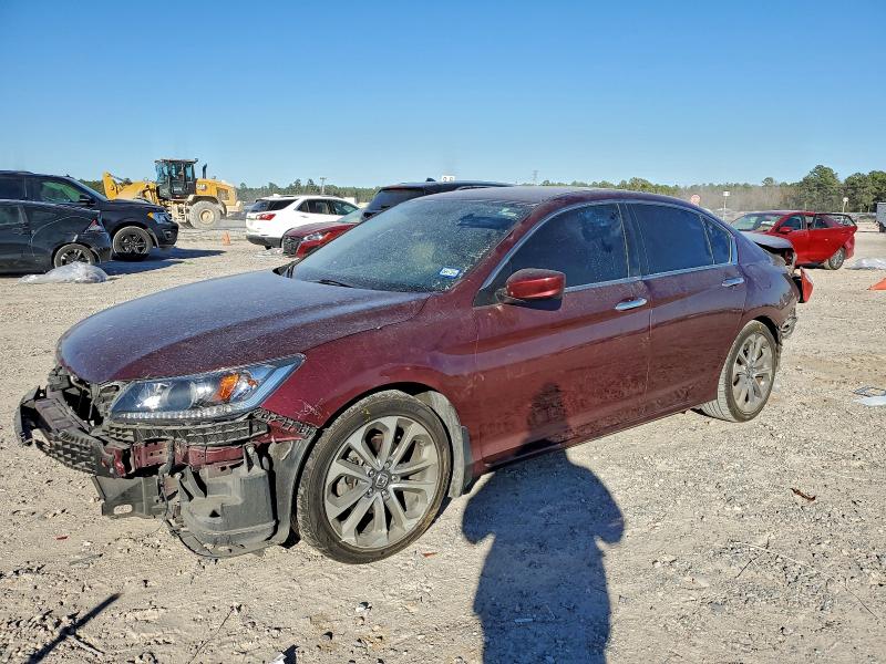 HONDA ACCORD SPO 2013 with VIN 1HGCR2F55DA099286 - Photo from auction