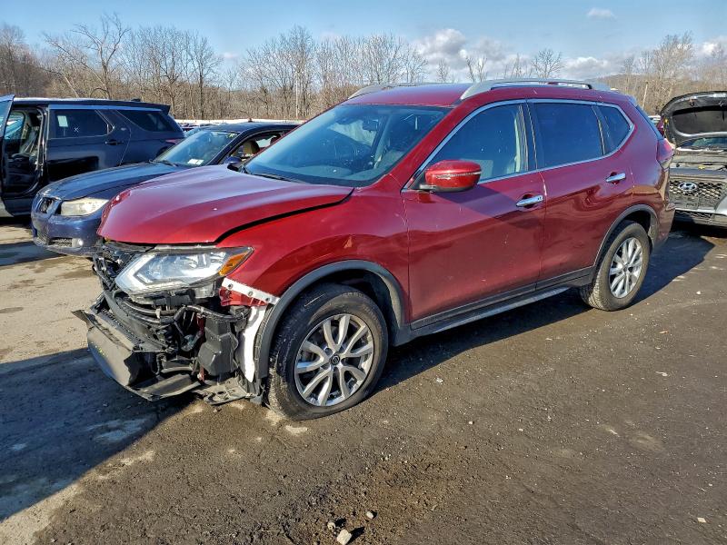 NISSAN ROGUE S 2019 with VIN 5N1AT2MVXKC718276 - Photo from auction