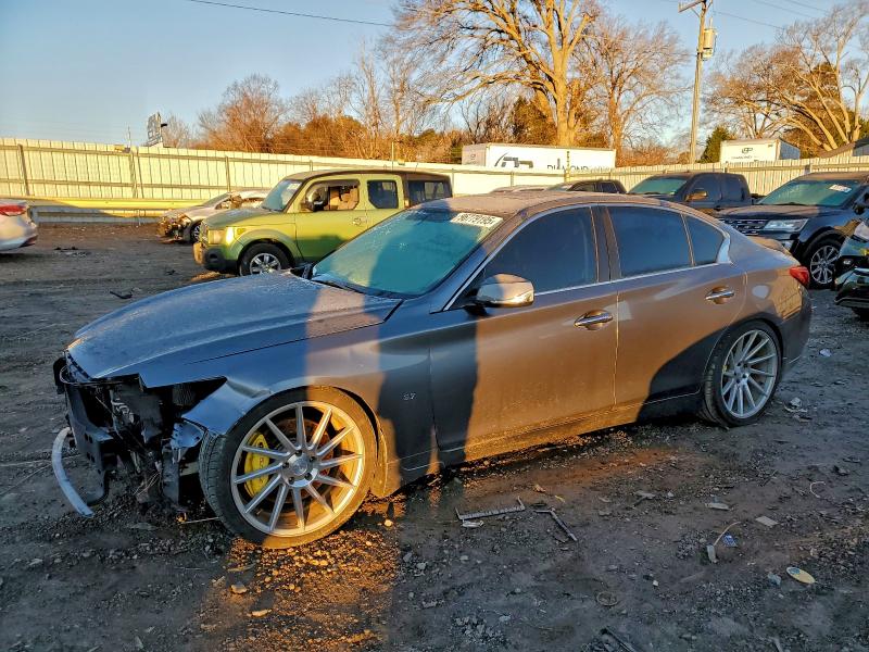 Photo 1 from auction – 2014 INFINITI Q50 BASE with VIN JN1BV7AP9EM686699