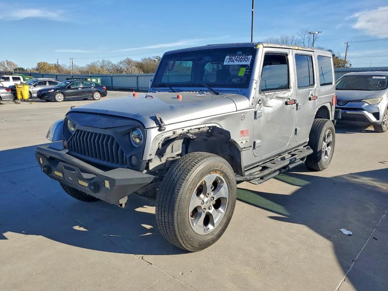 JEEP WRANGLER U 2016 with VIN 1C4BJWEG8GL166578 - Photo from auction