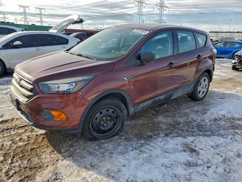 FORD ESCAPE S 2018 with VIN 1FMCU0F77JUA80277 - Photo from auction