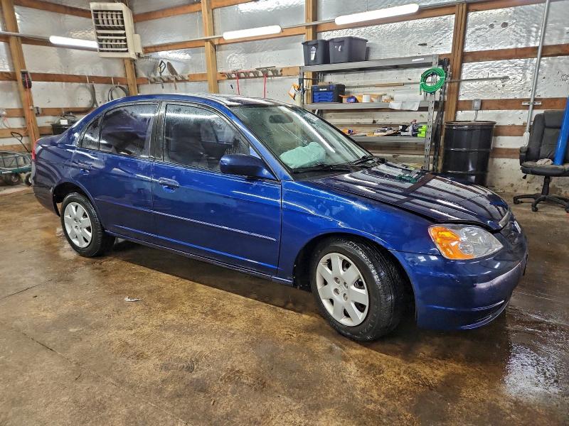 Photo 4 from auction – 2001 HONDA CIVIC EX with VIN 1HGES26781L064501