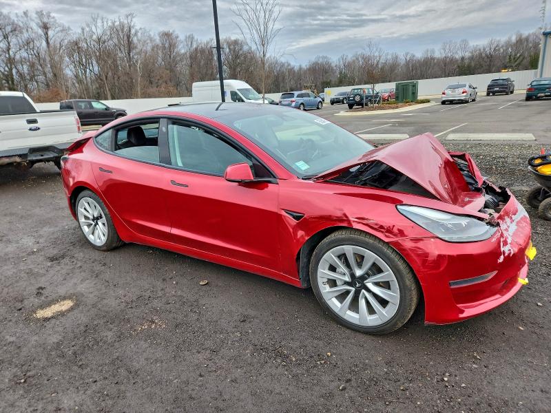 Photo 4 from auction – 2022 TESLA MODEL 3 with VIN 5YJ3E1EA7NF186831