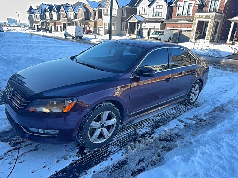 Photo 2 from auction – 2013 VOLKSWAGEN PASSAT with VIN 1VWBN7A38DC116799