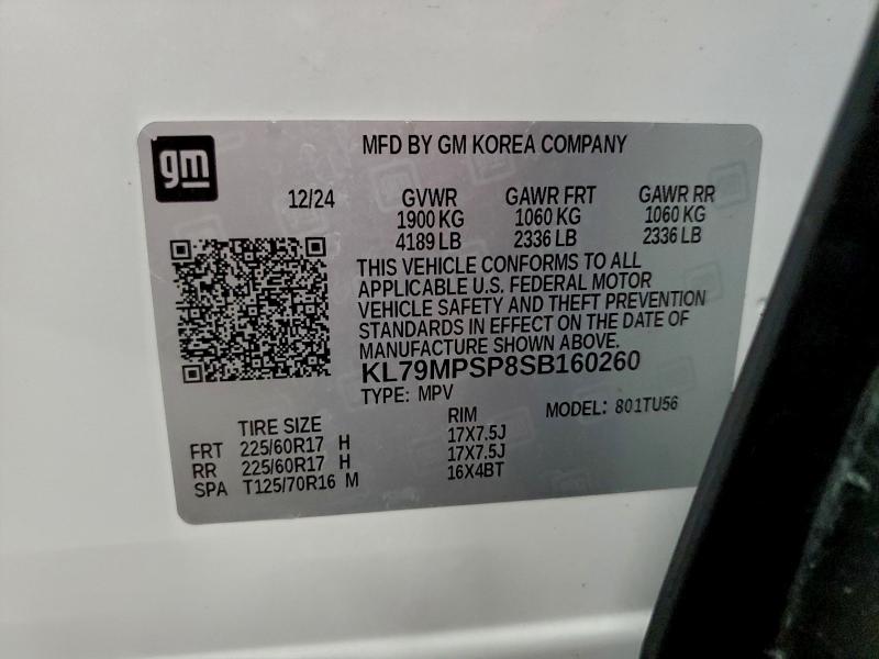 Photo 14 from auction – 2025 CHEVROLET TRAILBLAZE with VIN KL79MPSP8SB160260