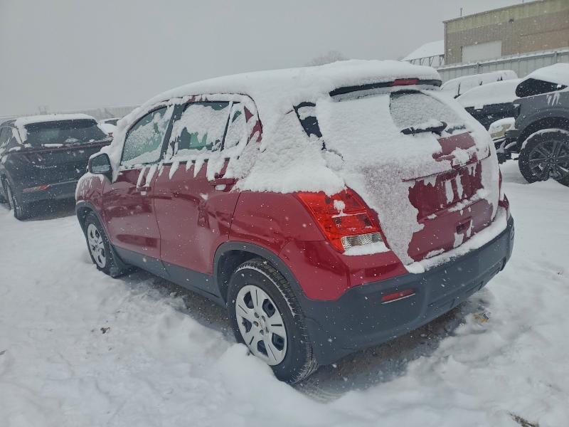 Photo 2 from auction – 2015 CHEVROLET TRAX with VIN KL7CJKSB4FB252459