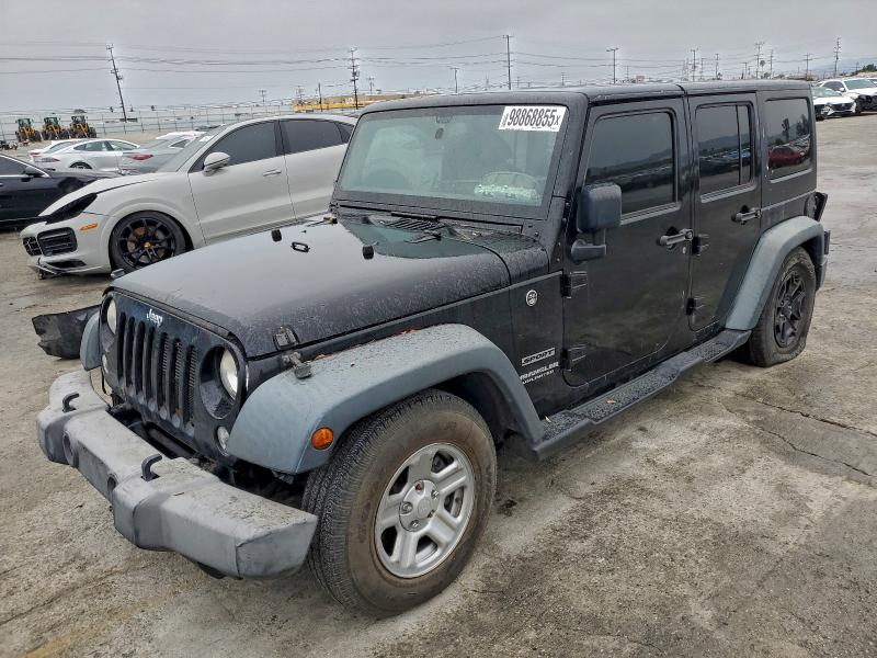 Photo 1 from auction – 2014 JEEP WRANGLER U with VIN 1C4BJWDG6EL104109