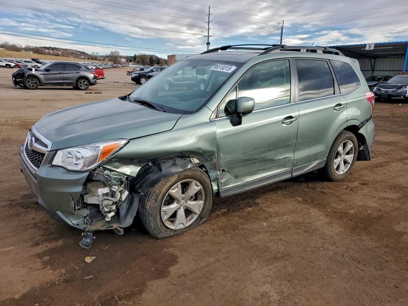 SUBARU FORESTER 2015 with VIN JF2SJAKC0FH550958 - Photo from auction