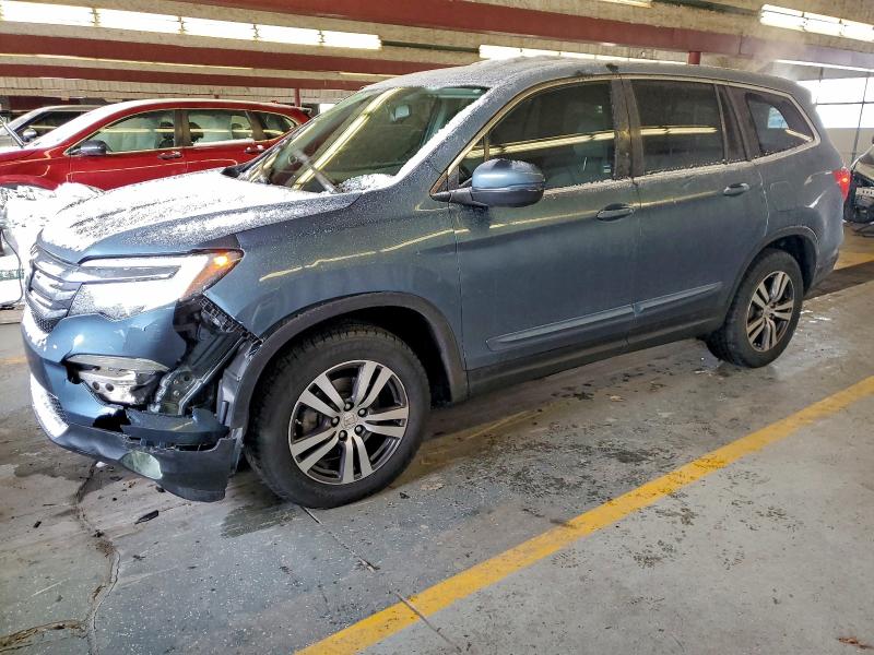 HONDA PILOT EXL 2016 with VIN 5FNYF6H53GB080863 - Photo from auction