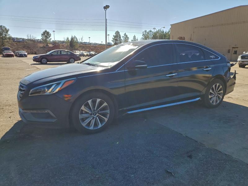 HYUNDAI SONATA 2017 with VIN 5NPE34AF7HH438083 - Photo from auction