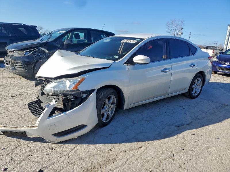 NISSAN SENTRA S 2014 with VIN 3N1AB7AP3EL616596 - Photo from auction