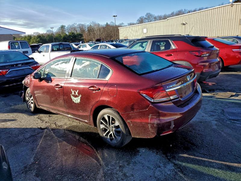 Photo 2 from auction – 2015 HONDA CIVIC EX with VIN 19XFB2F86FE109270