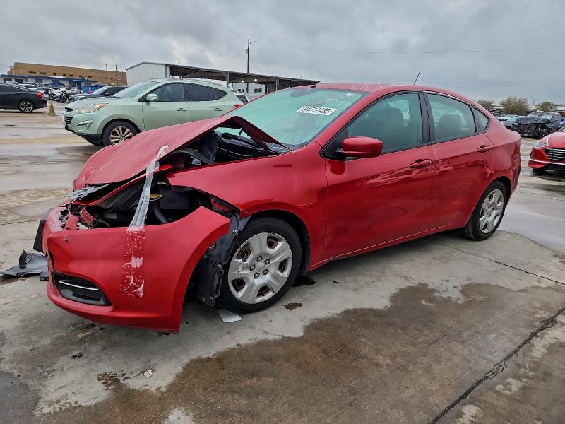 DODGE DART SE 2014 with VIN 1C3CDFAAXED704383 - Photo from auction