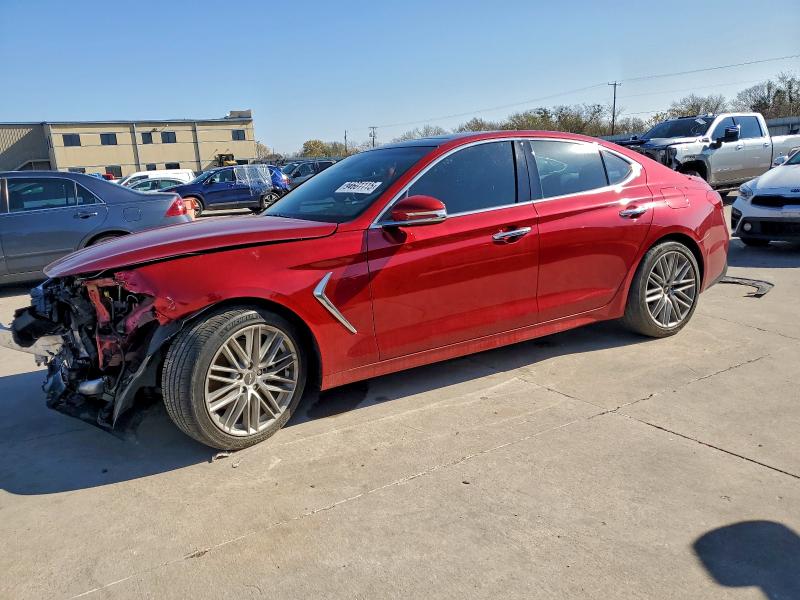 GENESIS G70 ELITE 2021 with VIN KMTG34LA3MU072148 - Photo from auction