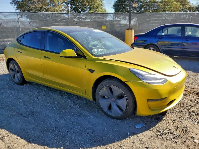 Photo 4 from auction – 2020 TESLA MODEL 3 with VIN 5YJ3E1EA0LF633271