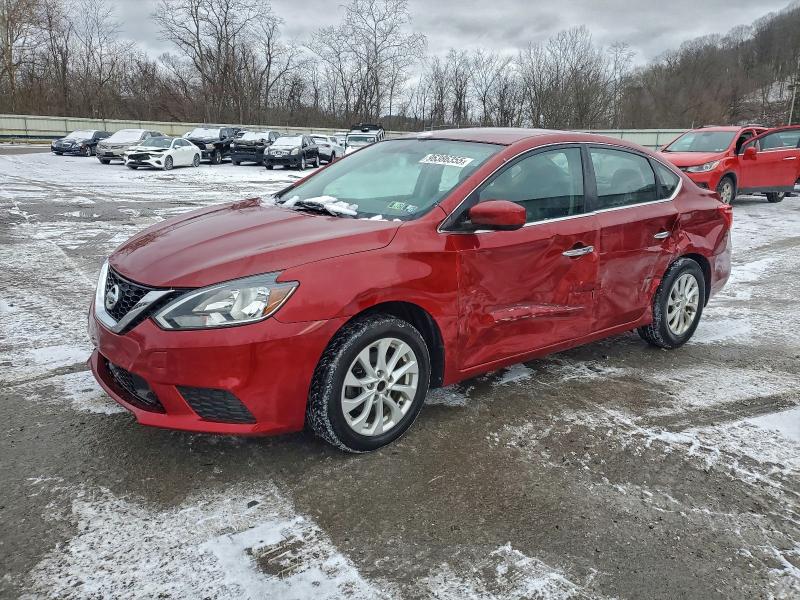 NISSAN SENTRA S 2018 with VIN 3N1AB7AP2JY282803 - Photo from auction