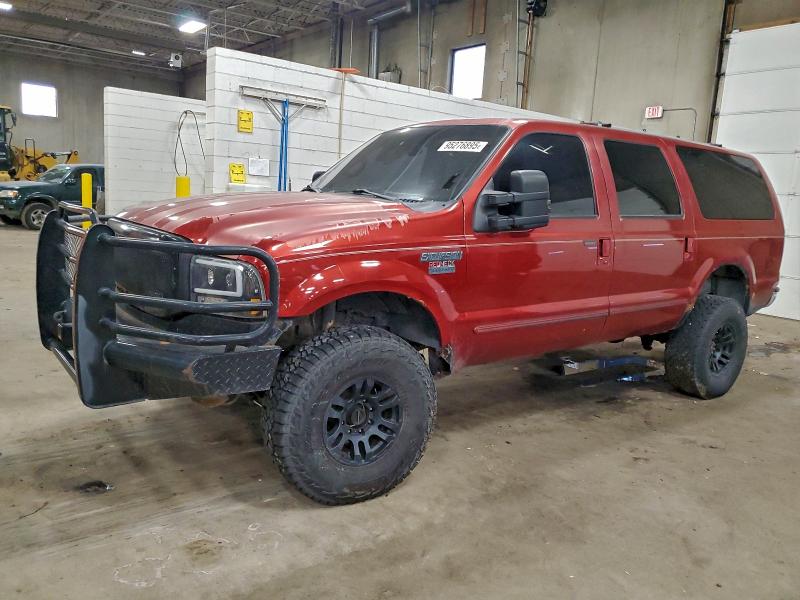 FORD EXCURSION 2000 with VIN 1FMNU41S7YEA74219 - Photo from auction