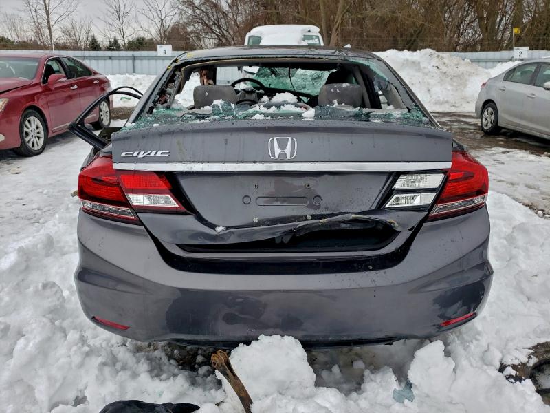 Photo 6 from auction – 2014 HONDA CIVIC with VIN 2HGFB2E49EH000823