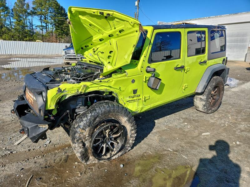 JEEP WRANGLER U 2016 with VIN 1C4BJWDG2GL302821 - Photo from auction