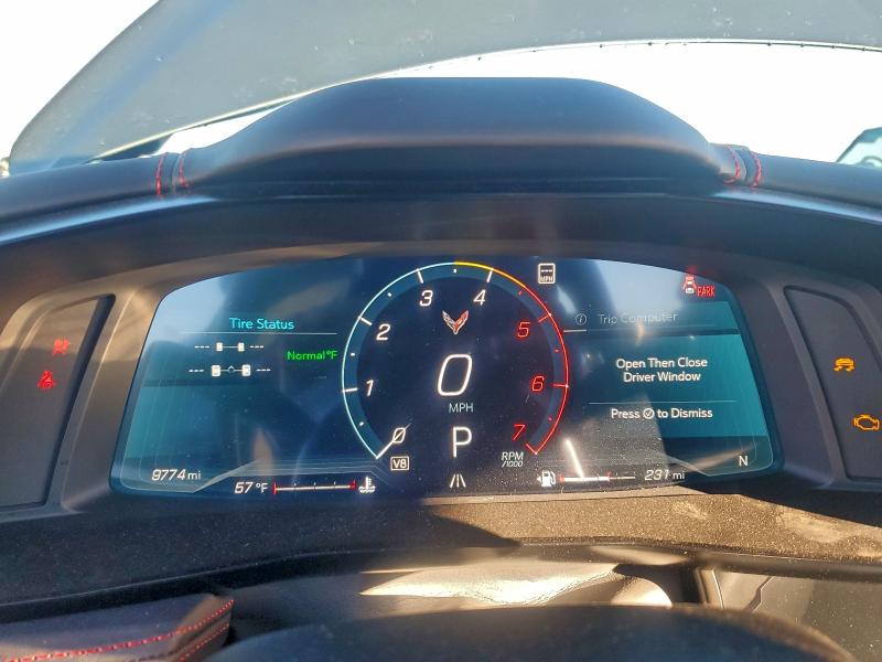 Photo 9 from auction – 2023 CHEVROLET CORVETTE S with VIN 1G1YC2D49P5140976