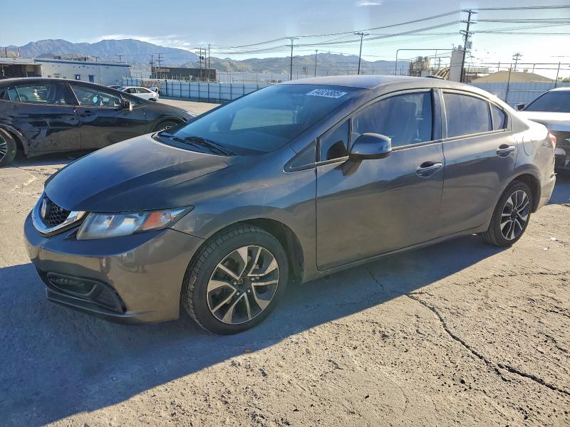 HONDA CIVIC LX 2013 with VIN 19XFB2F59DE289508 - Photo from auction