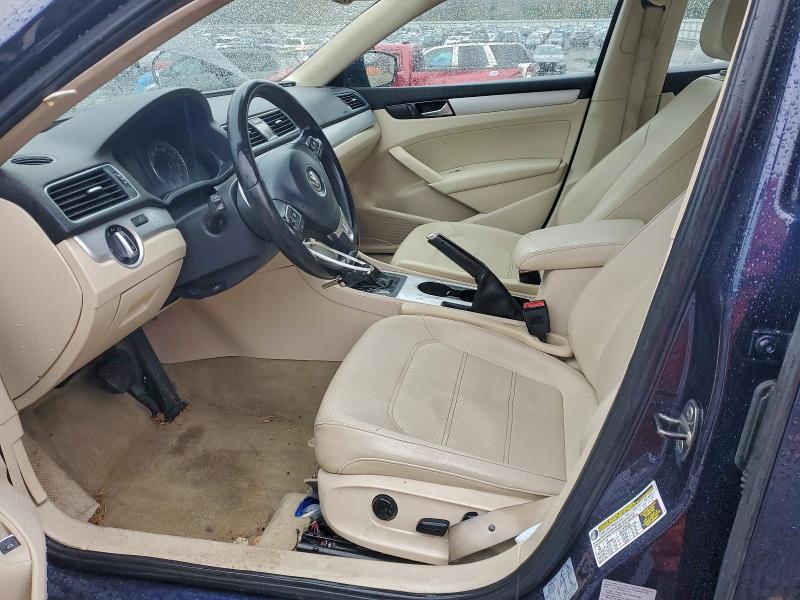 Photo 7 from auction – 2013 VOLKSWAGEN PASSAT SE with VIN 1VWBN7A31DC078977