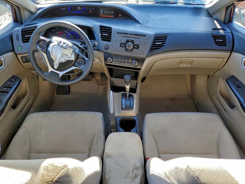 Photo 8 from auction – 2012 HONDA CIVIC LX with VIN 2HGFB2F52CH612611