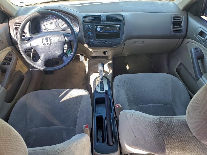 Photo 8 from auction – 2001 HONDA CIVIC LX with VIN 2HGES16521H525066