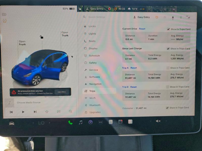 Photo 9 from auction – 2024 TESLA MODEL Y with VIN 7SAYGDEE0RA269284