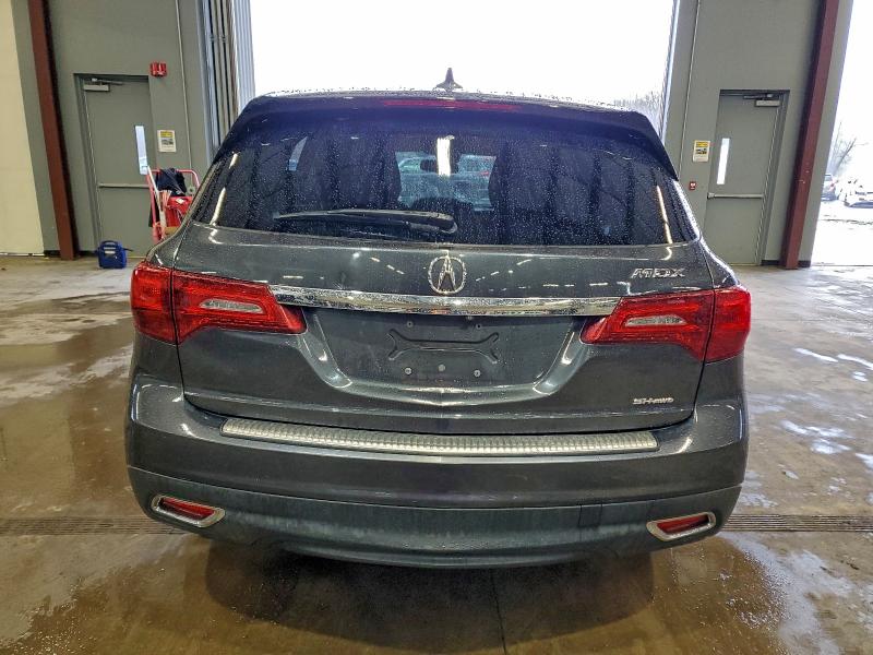 Photo 6 from auction – 2014 ACURA MDX TECHNO with VIN 5FRYD4H48EB016590