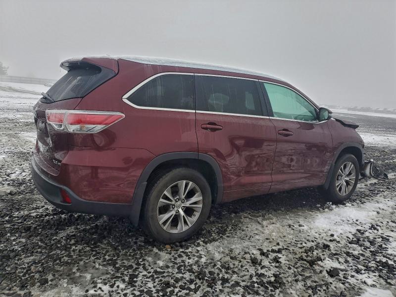 Photo 3 from auction – 2015 TOYOTA HIGHLANDER with VIN 5TDJKRFH8FS099690