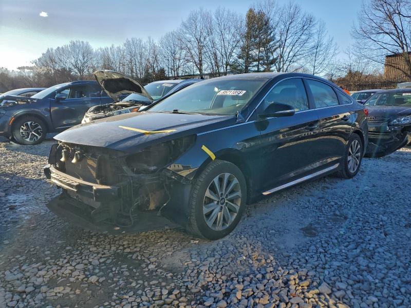 HYUNDAI SONATA SPO 2016 with VIN 5NPE34AF4GH427962 - Photo from auction