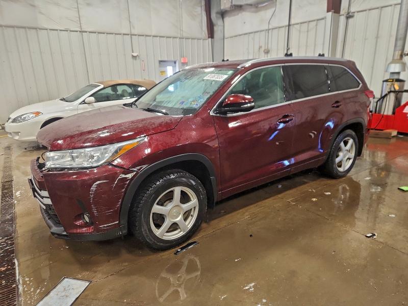 TOYOTA HIGHLANDER 2017 with VIN 5TDJZRFH5HS466043 - Photo from auction