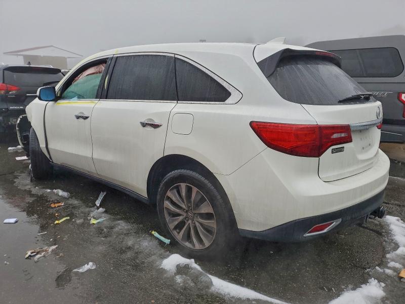 Photo 2 from auction – 2014 ACURA MDX TECHNO with VIN 5FRYD4H41EB046255