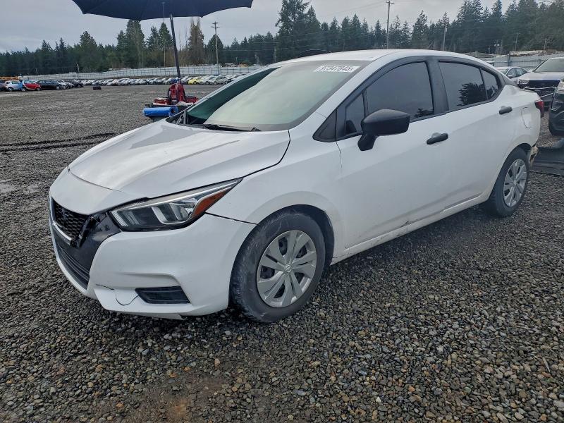 NISSAN VERSA S 2020 with VIN 3N1CN8DV8LL801031 - Photo from auction