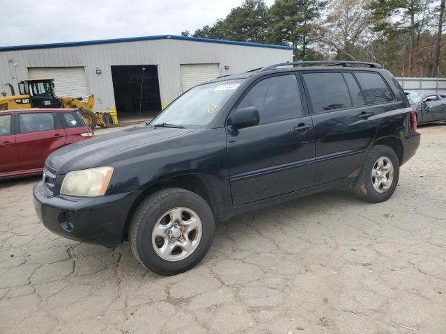 TOYOTA HIGHLANDER 2002 with VIN JTEGF21A920054038 - Photo from auction