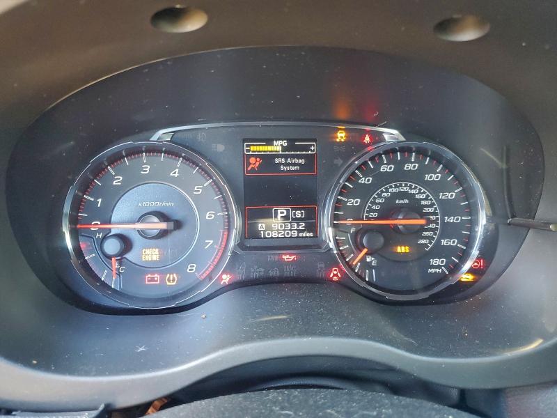 Photo 9 from auction – 2018 SUBARU WRX PREMIU with VIN JF1VA1C69J8824452