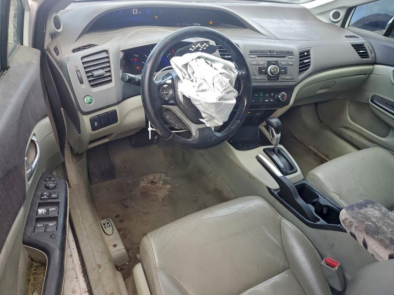 Photo 8 from auction – 2012 HONDA CIVIC EXL with VIN 2HGFB2F96CH545756