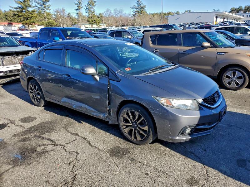 Photo 4 from auction – 2013 HONDA CIVIC with VIN 19XFB2F98DE281788