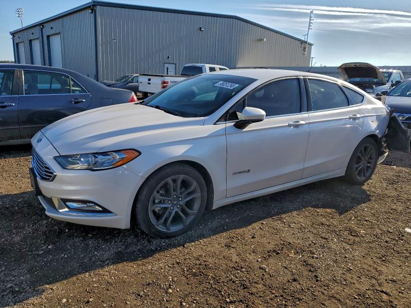 Photo 1 from auction – 2018 FORD FUSION with VIN 3FA6P0LU6JR204295