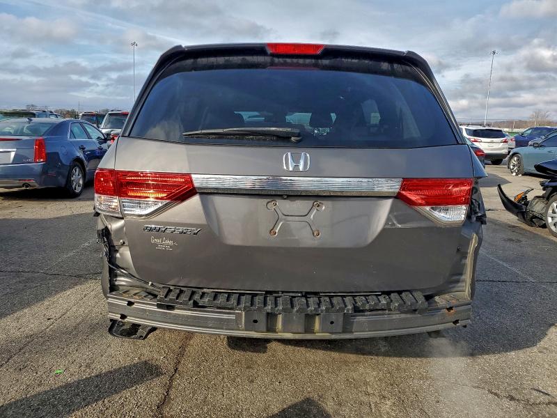 Photo 6 from auction – 2017 HONDA ODYSSEY EX with VIN 5FNRL5H62HB008991