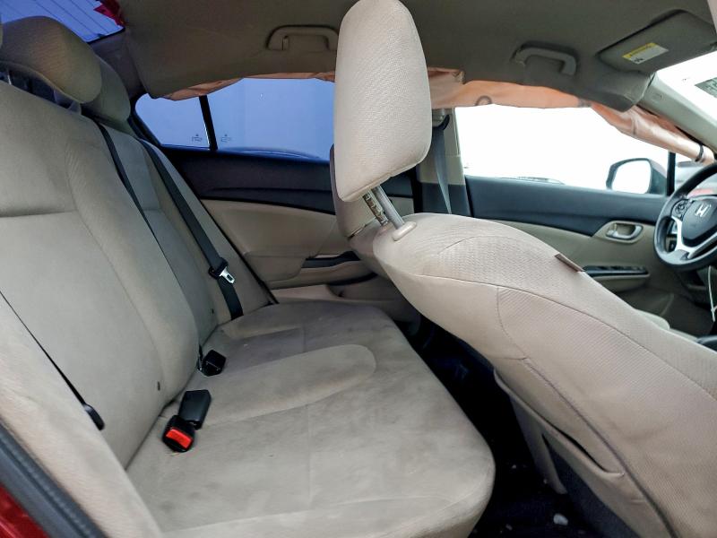 Photo 10 from auction – 2013 HONDA CIVIC LX with VIN 2HGFB2F59DH526309