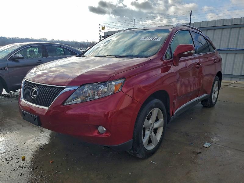 LEXUS RX 350 2012 with VIN 2T2BK1BA4CC151041 - Photo from auction