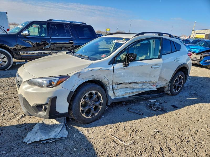 SUBARU CROSSTREK 2022 with VIN JF2GTAPC8N8202106 - Photo from auction